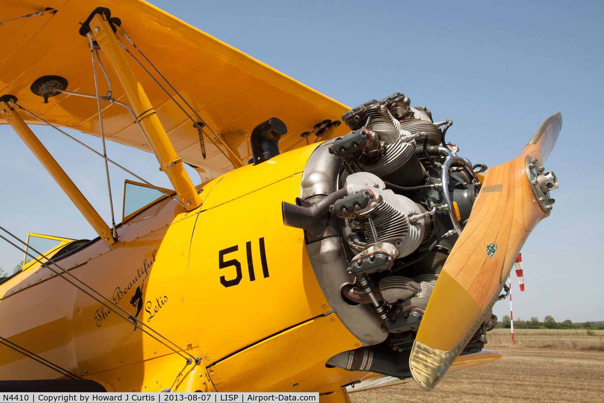 N4410, 1941 Boeing A75N1(PT17) C/N 75-2935, Vintage Aeroplane Europe AB. 'The Beautiful Letis'.