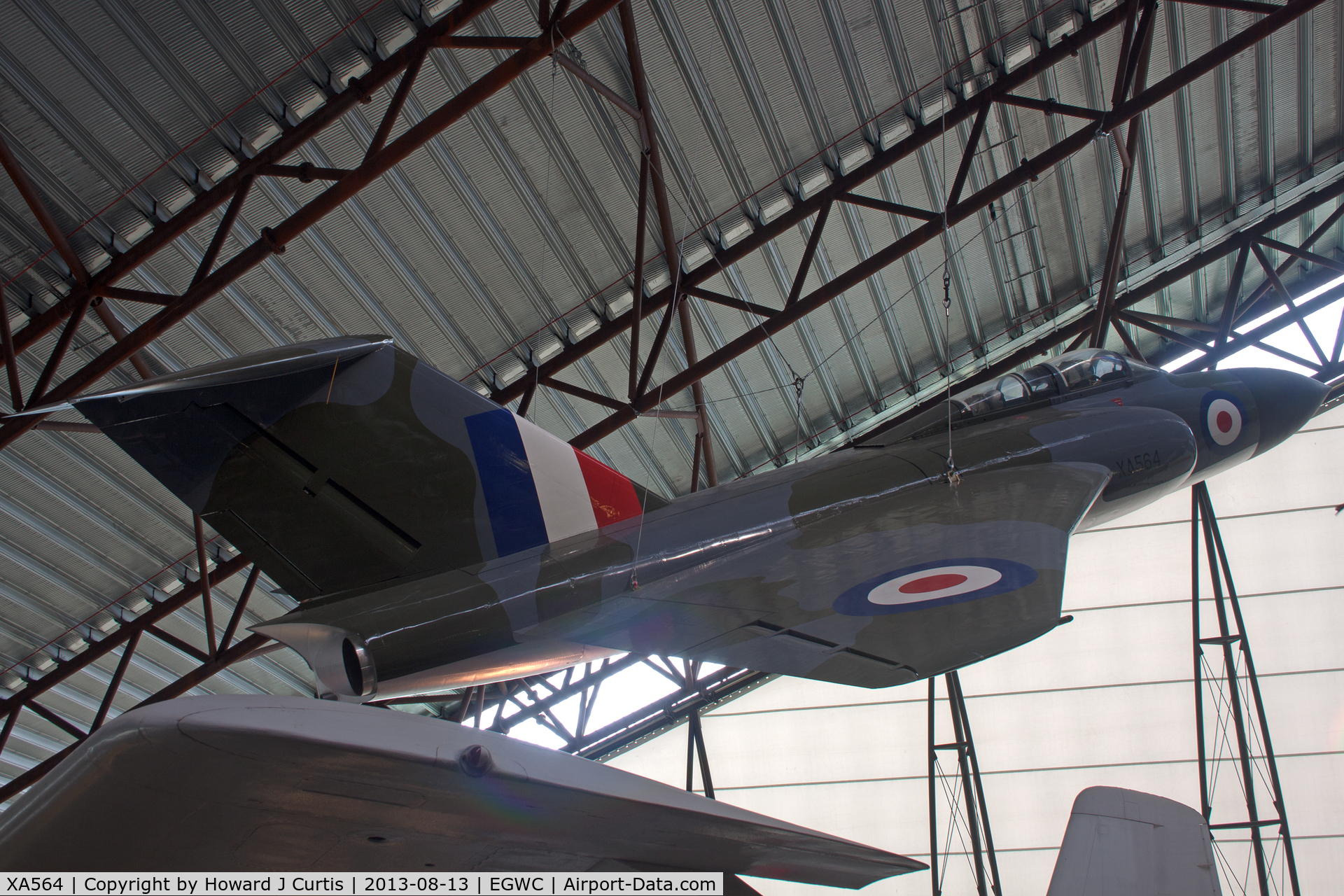 XA564, Gloster Javelin FAW.1 C/N Not found XA564, RAF Museum.