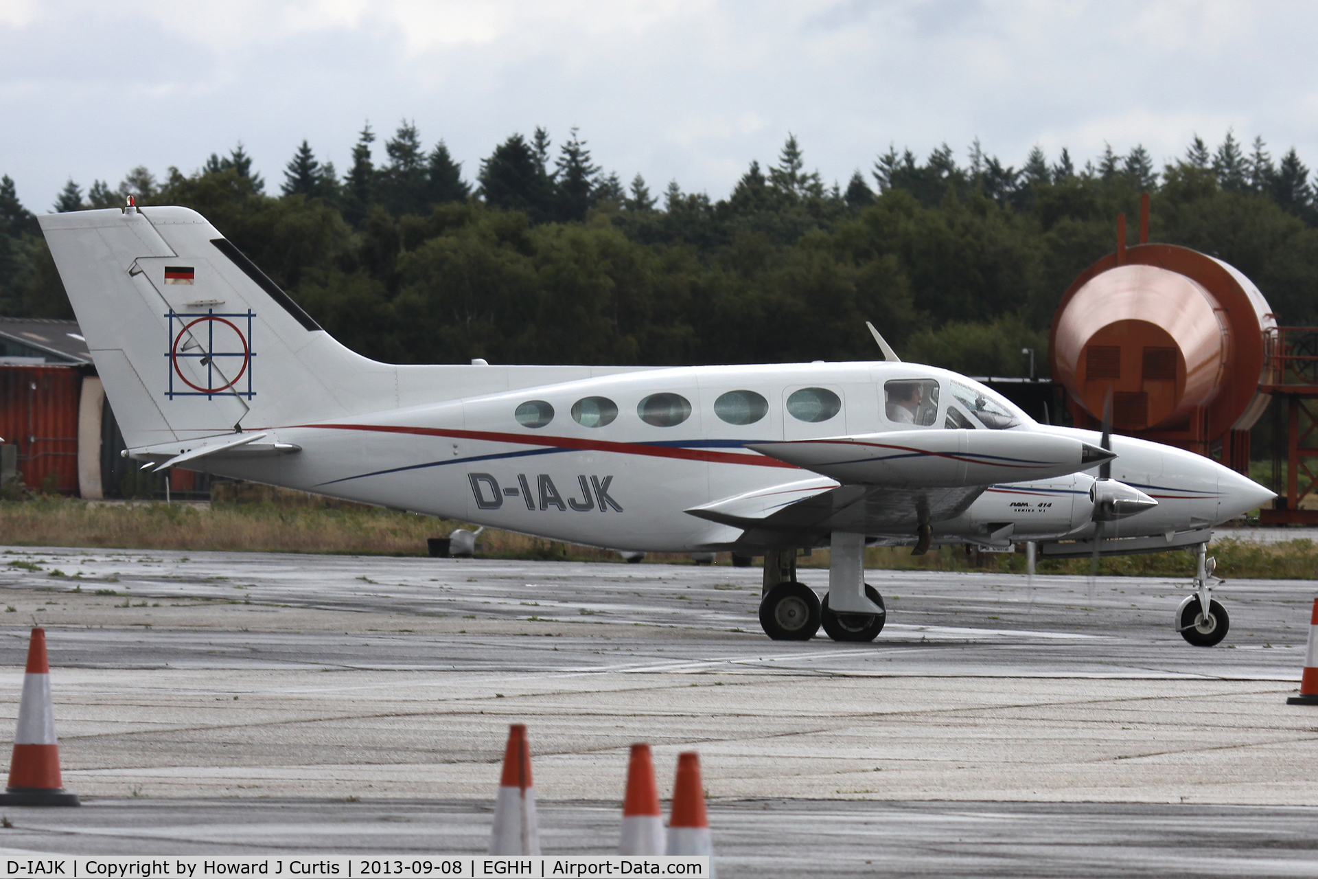 D-IAJK, 1977 Cessna 414 Chancellor C/N 414-0953, Privately owned.