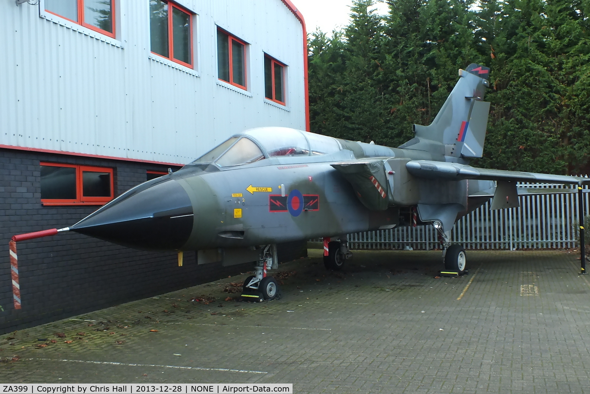 ZA399, 1982 Panavia Tornado GR.1 C/N 202/BS066/3098, Transferred to 617 squadron in 1992, then based at RAF Marham. Coded AJ-C in tribute to Lancaster ED910/AJ-C – lost 17th May 1943 – the aircraft wears the name of the Lancaster’s pilot, Pilot Officer Warner Ottley DFC.