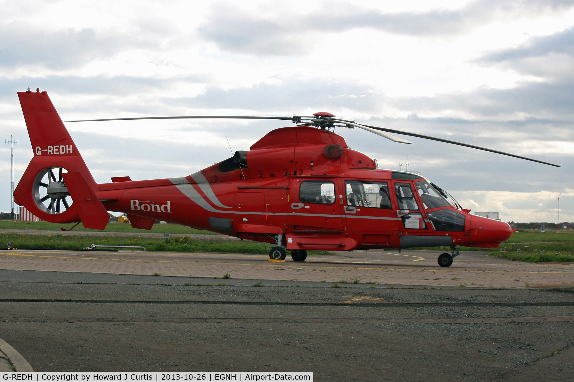 G-REDH, 2010 Eurocopter AS-365N-3 Dauphin 2 C/N 6911, Bond Helicopters.