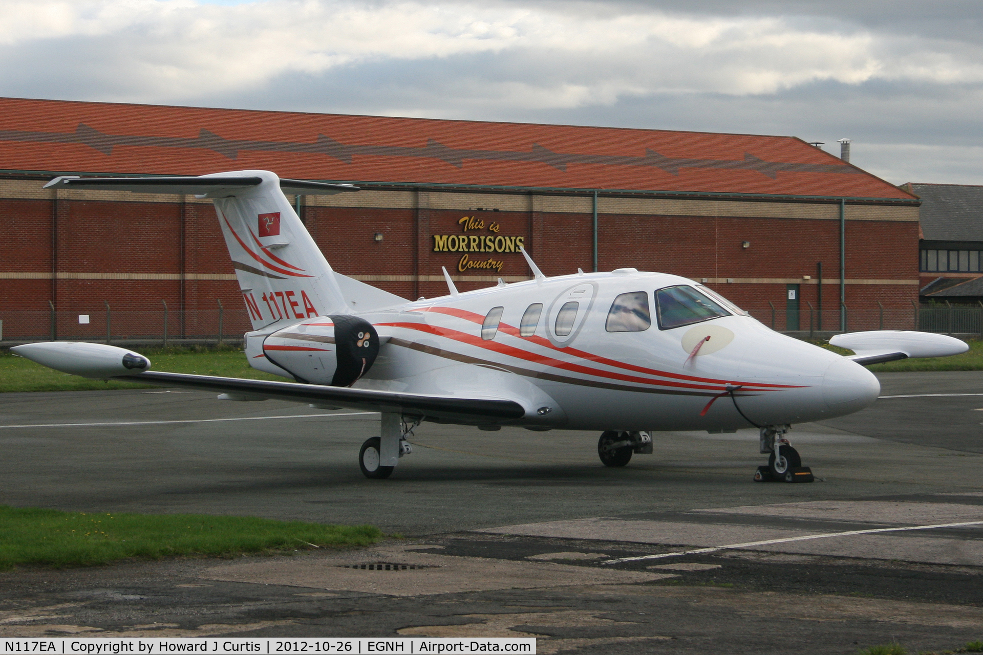 N117EA, 2007 Eclipse Aviation Corp EA500 C/N 000104, Manx based.