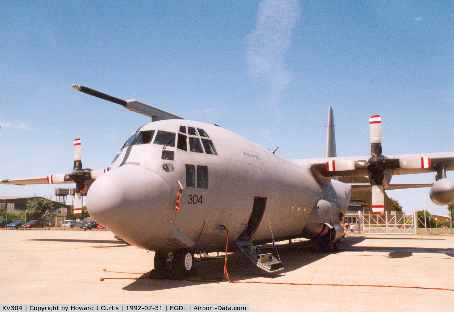 XV304, 1967 Lockheed C-130K Hercules C.3 C/N 382-4272, At Lyneham Families' Day.