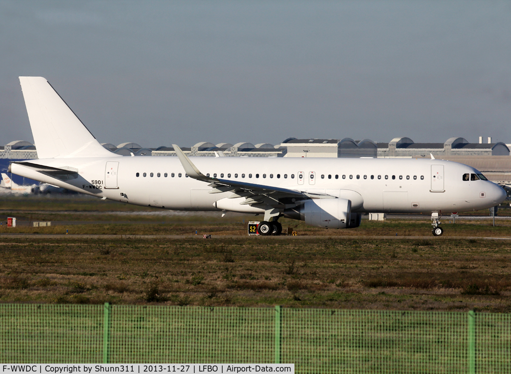 F-WWDC, 2013 Airbus A320-214 C/N 5901, C/n 5901 - To be JA02VA