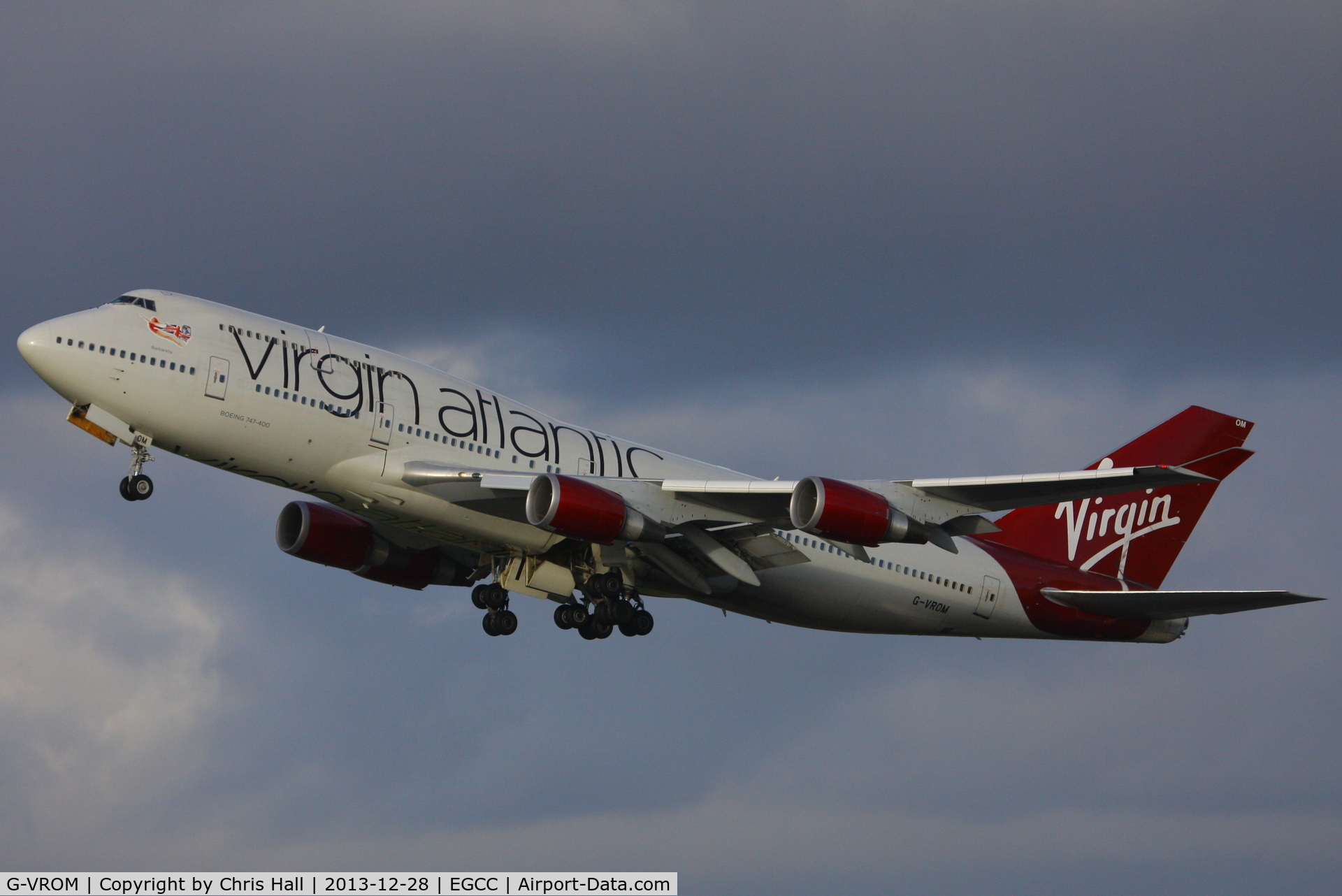 G-VROM, 2001 Boeing 747-443 C/N 32339, Virgin Atlantic