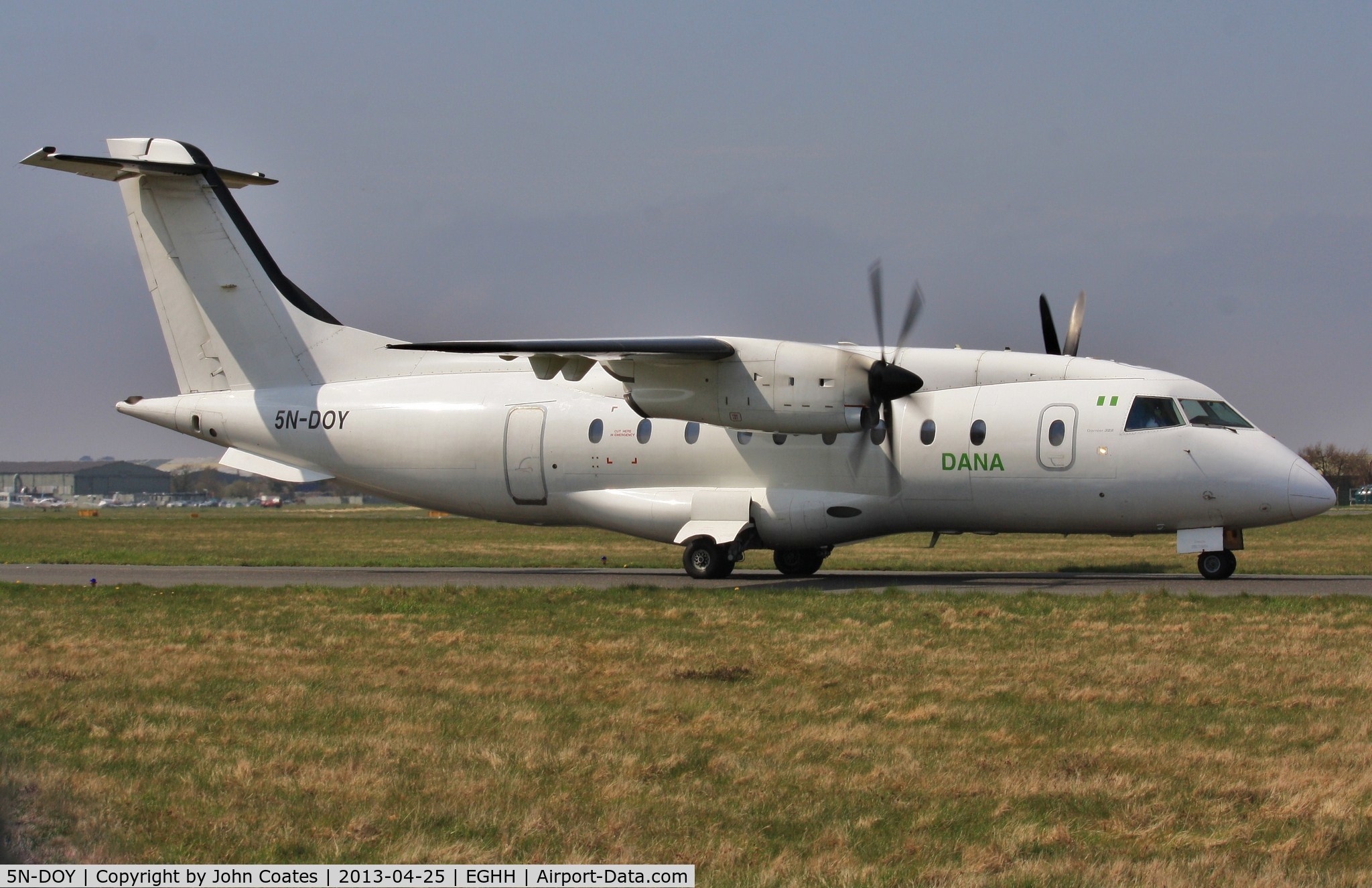 5N-DOY, 1998 Dornier 328-100 C/N 3089, Taxiing back to JETS