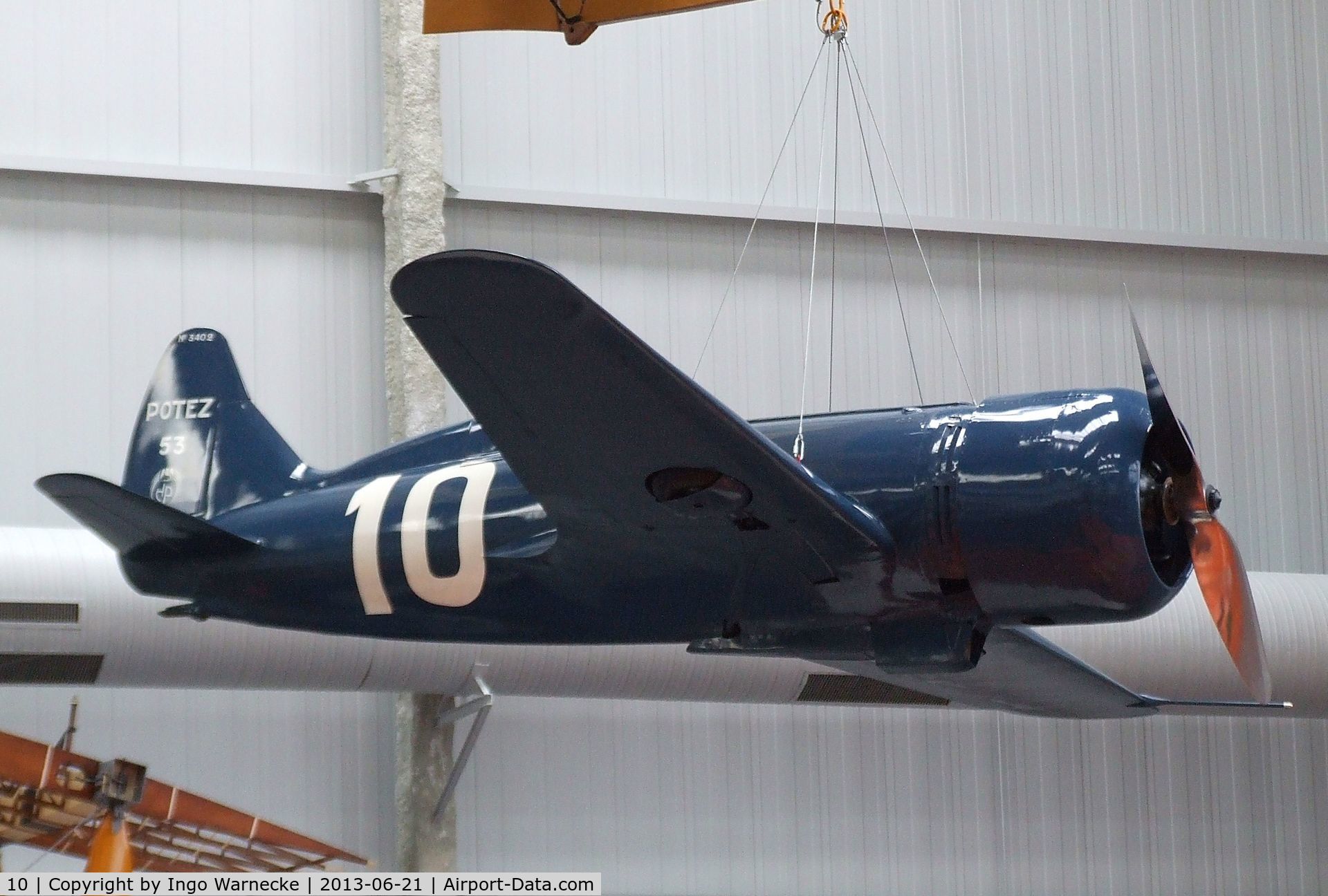 10, 1933 Potez 53 C/N 01, Potez 53 at the Musee de l'Air, Paris/Le Bourget