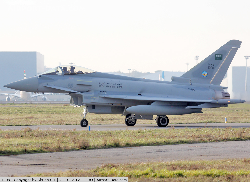 1009, 2013 Eurofighter EF-2000 Typhoon F2 C/N 362/CS021, Delivery day...