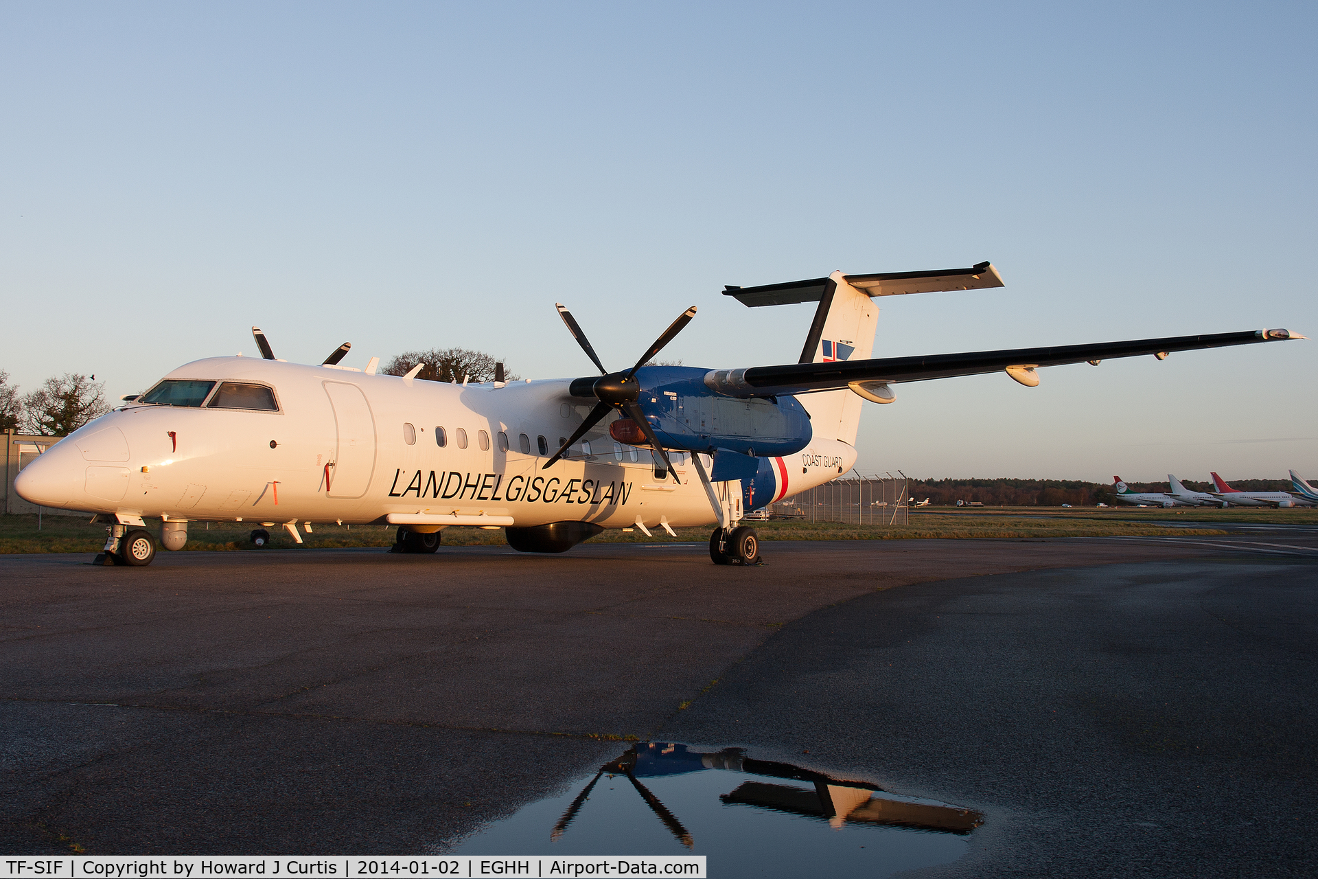 TF-SIF, 2008 De Havilland Canada DHC-8-314 Dash 8 C/N 660, Icelandic Coastguard (Landhelgisgaeslan).