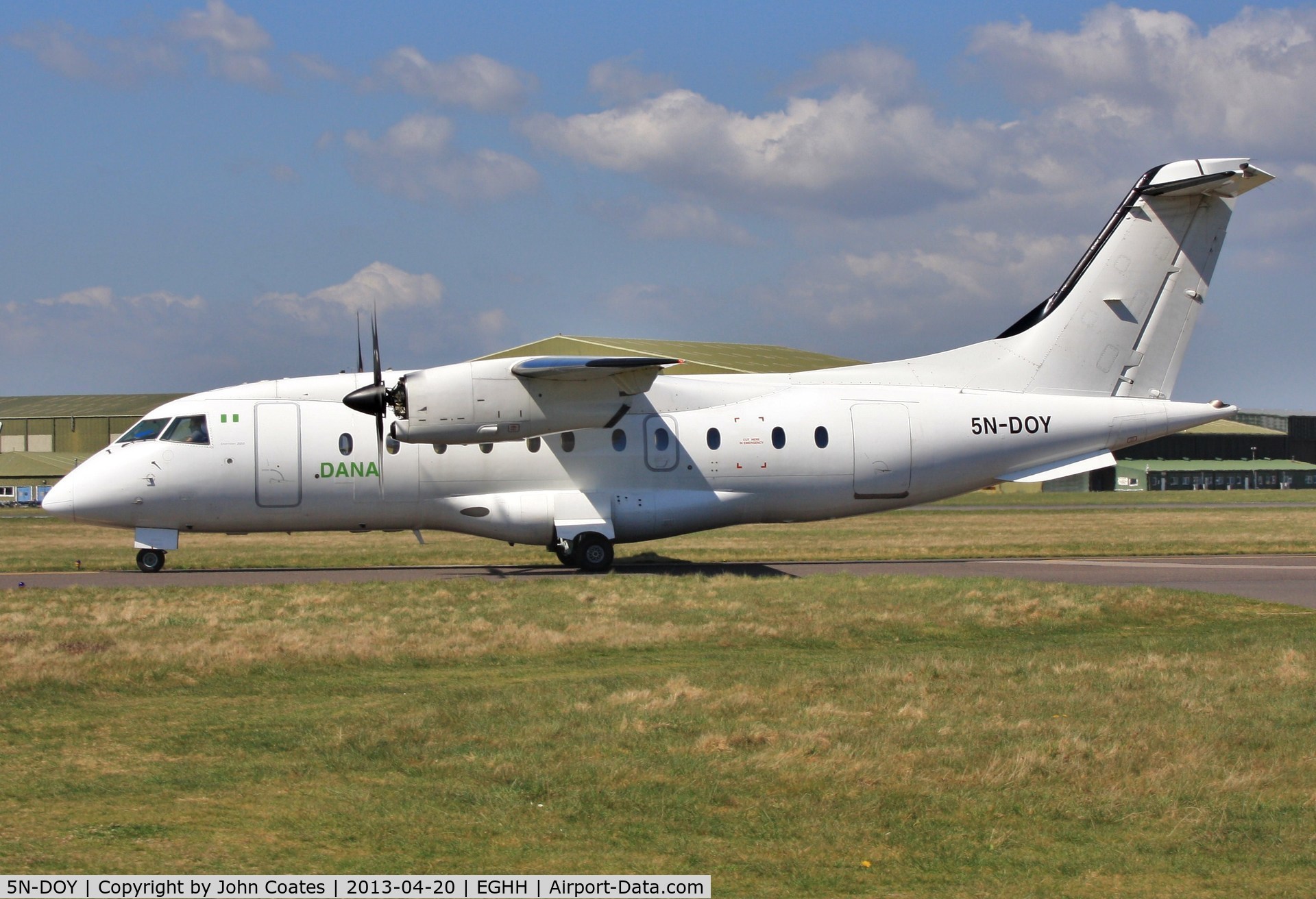 5N-DOY, 1998 Dornier 328-100 C/N 3089, Taxiing from JETS