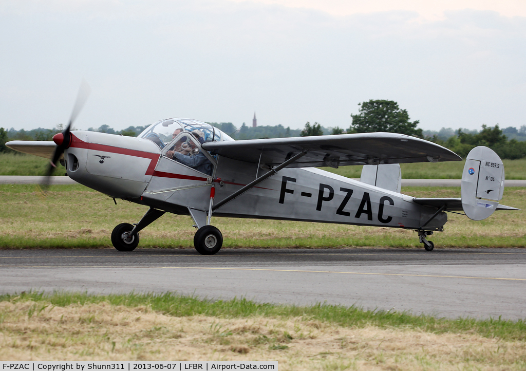 F-PZAC, 2009 Nord NC-859S C/N 04, Participant of the Muret Airshow 2013