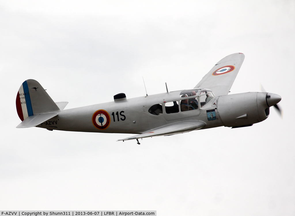 F-AZVV, 1959 Nord 1101 Noralpha C/N 15, Participant of the Muret Airshow 2013