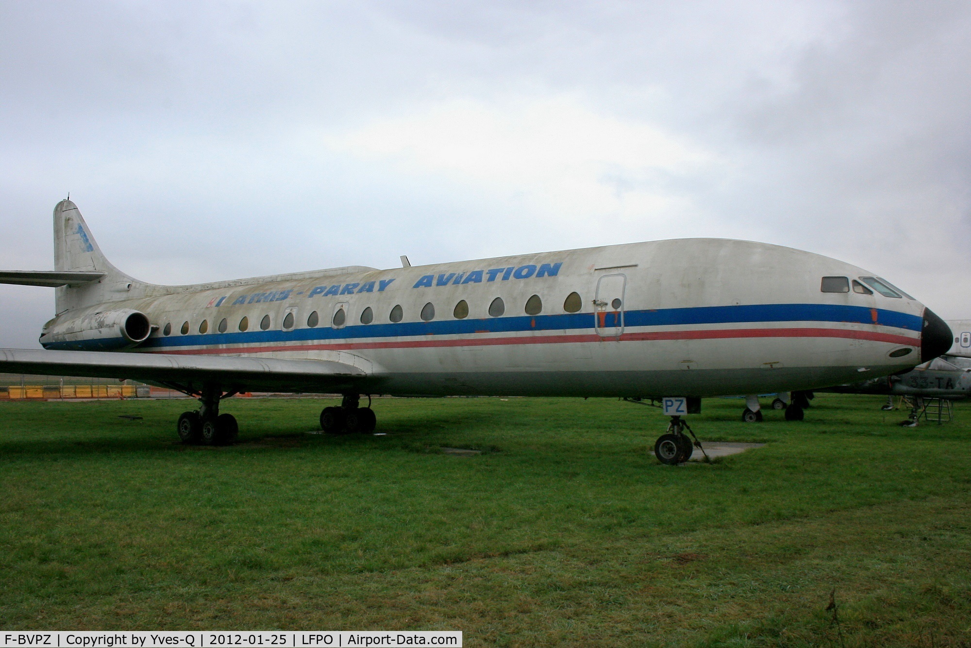 F-BVPZ, 1967 Sud Aviation SE-210 Caravelle VI-N C/N 218, Aerospatiale SE-210 Caravelle VI-N, Delta Athis Museum, Paray near Paris-Orly Airport.