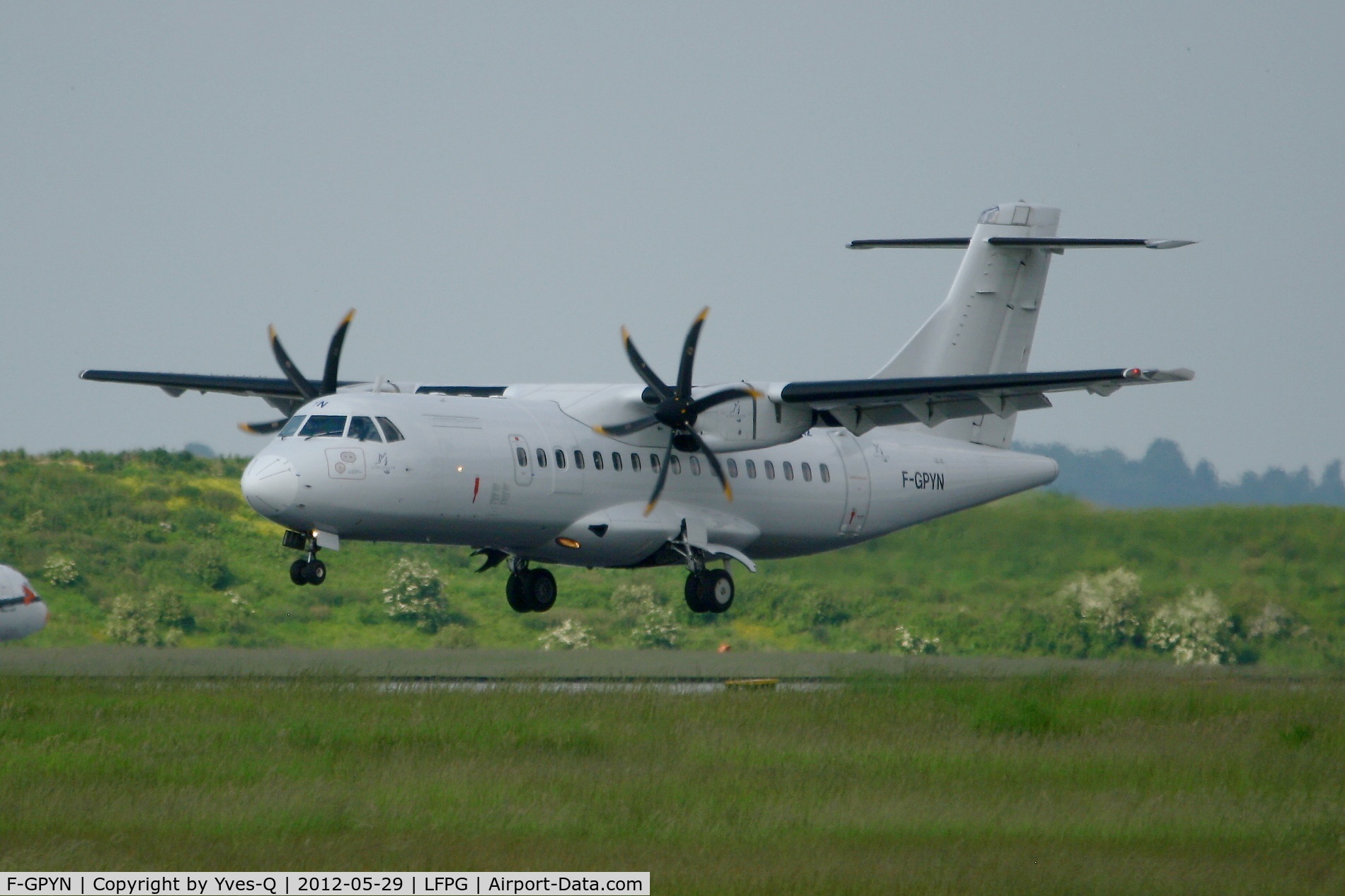 F-GPYN, 1997 ATR 42-500 C/N 539, ATR 42-500, Landing Rwy 26L, Roissy Charles De Gaulle Airport (LFPG-CDG)