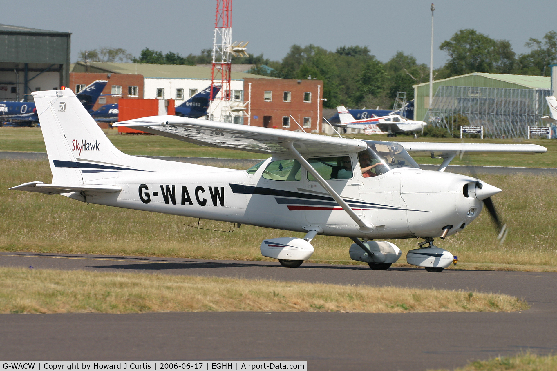 G-WACW, 1981 Cessna 172P C/N 172-74057, Wycombe Air Centre.