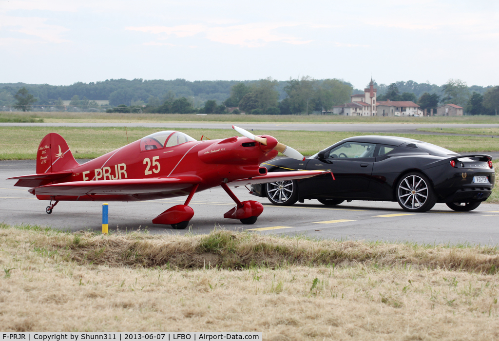 F-PRJR, Max Plan MP.204 Busard C/N 25, Participant of the Muret Airshow 2013 with a beautiful Lotus