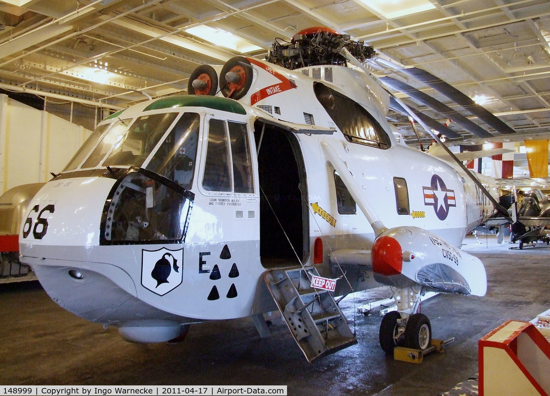 148999, Sikorsky UH-3H Sea King C/N 61073, Sikorsky UH-3H Sea King  (still in the markings used for the movie 