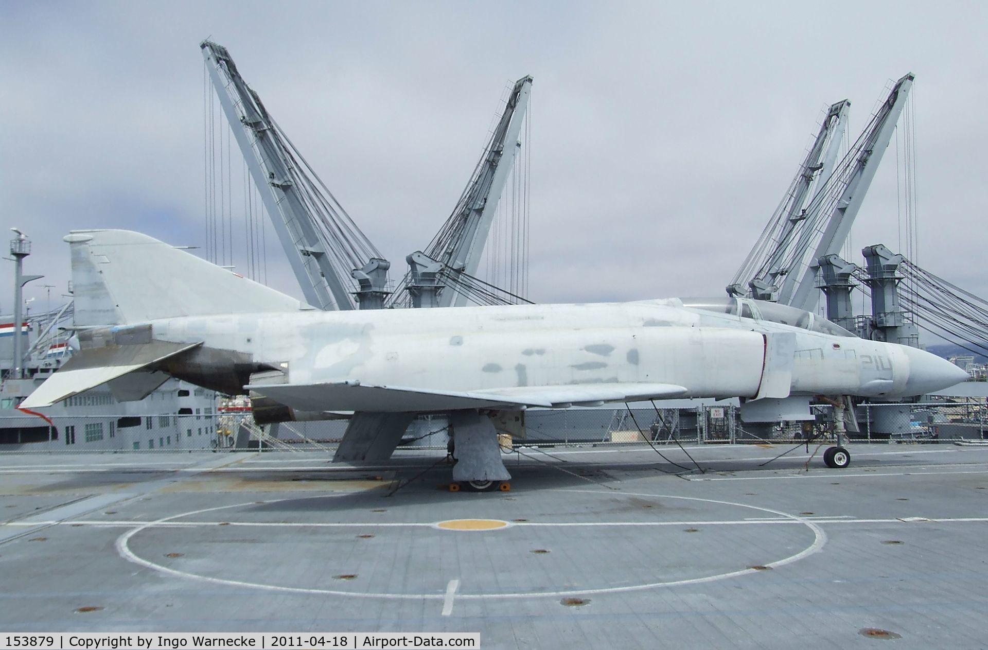 153879, McDonnell F-4S Phantom C/N 2461, McDonnell Douglas F-4S Phantom II, being restored at the USS Hornet Museum, Alameda CA