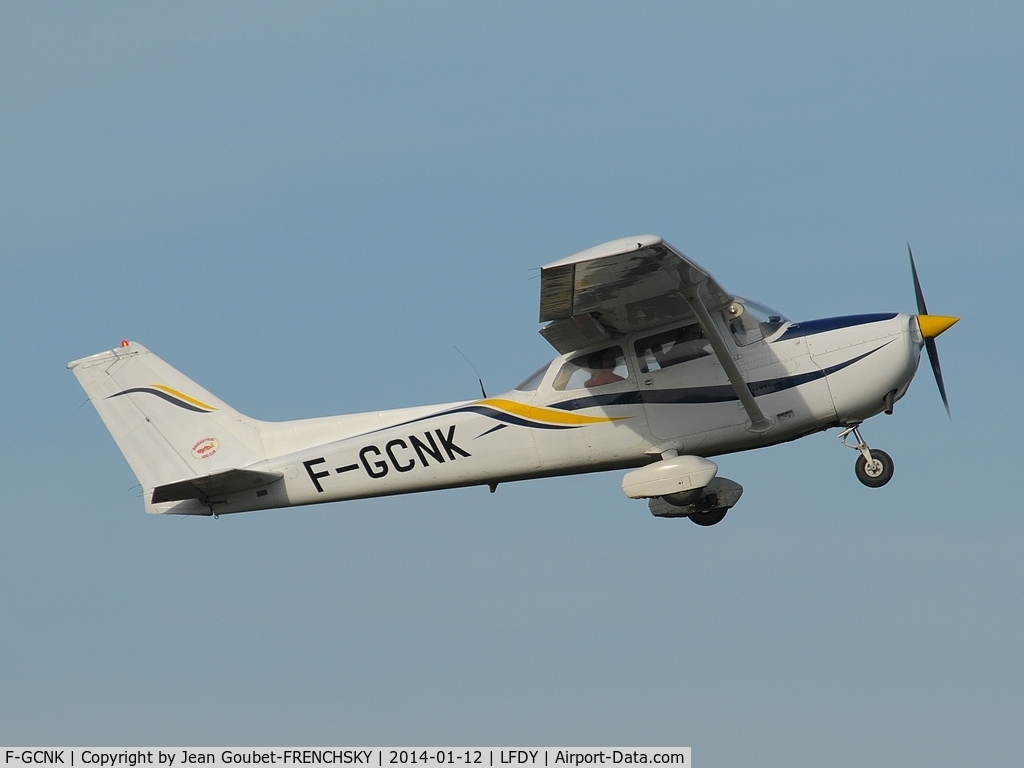 F-GCNK, Reims F172N Skyhawk C/N 2019, Bordeaux Yvrac Aéroclub