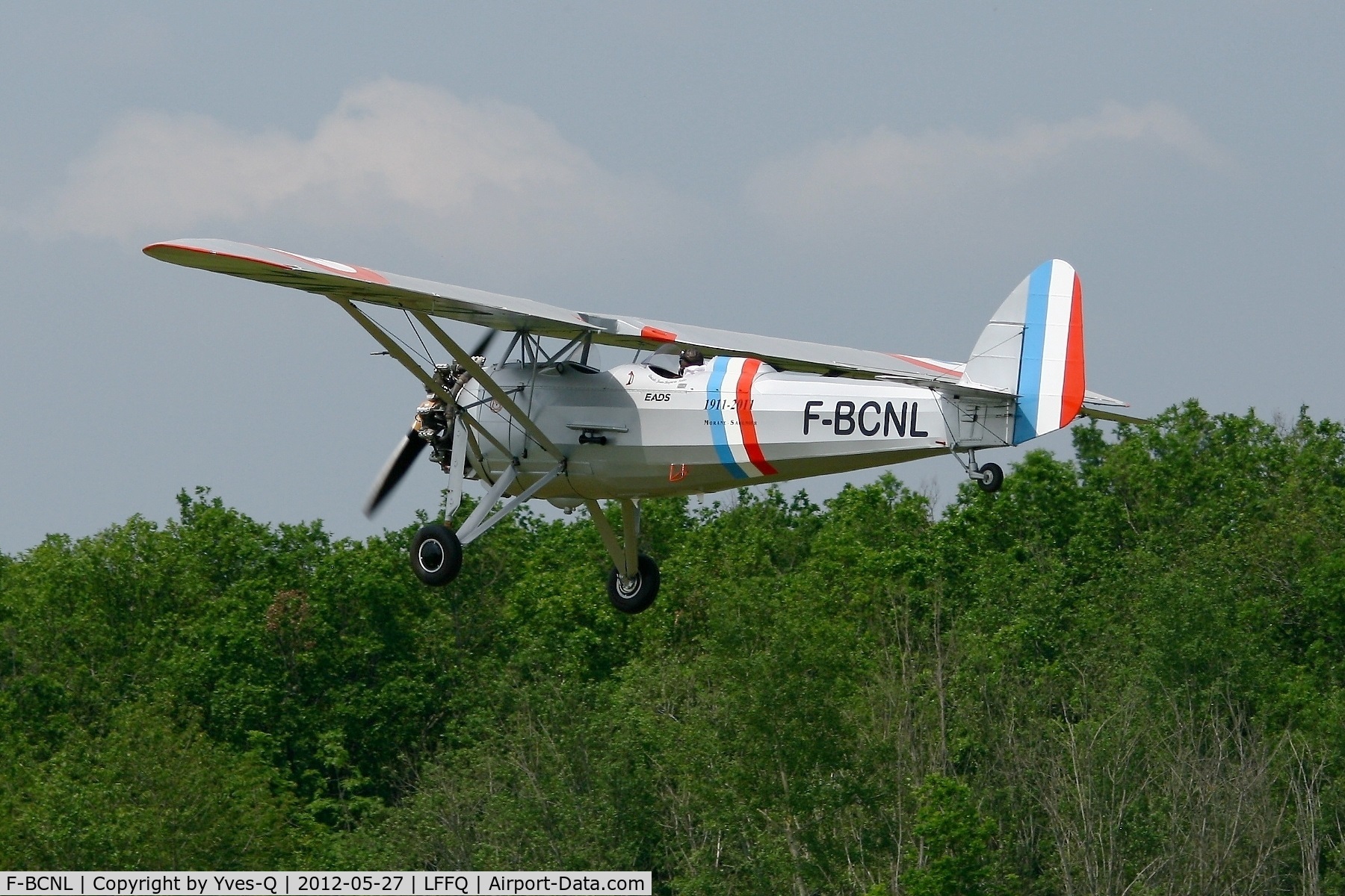 F-BCNL, Morane-Saulnier MS.317 C/N 6527, Morane Saulnier MS 317, La Ferté Alais Airfield (LFFQ) Air Show (Le Temps Des Hélices) 2012