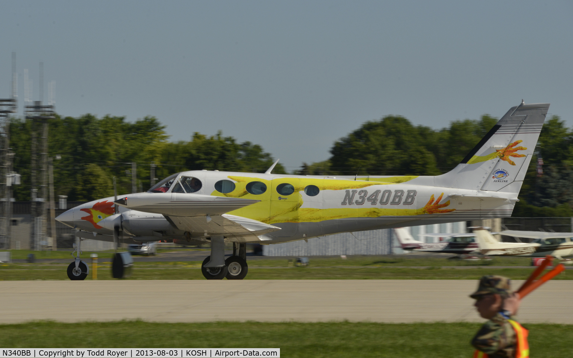 N340BB, 1980 Cessna 340A C/N 340A0991, Airventure 2013