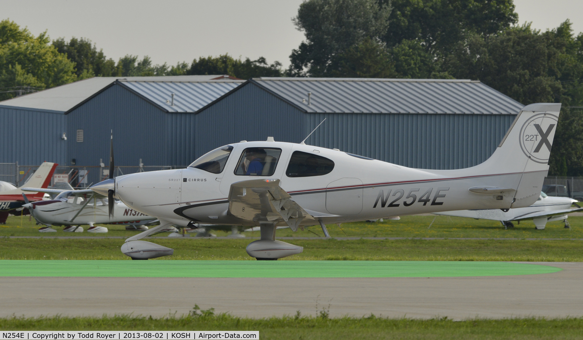 N254E, Cirrus SR22T C/N 0101, Airventure 2013