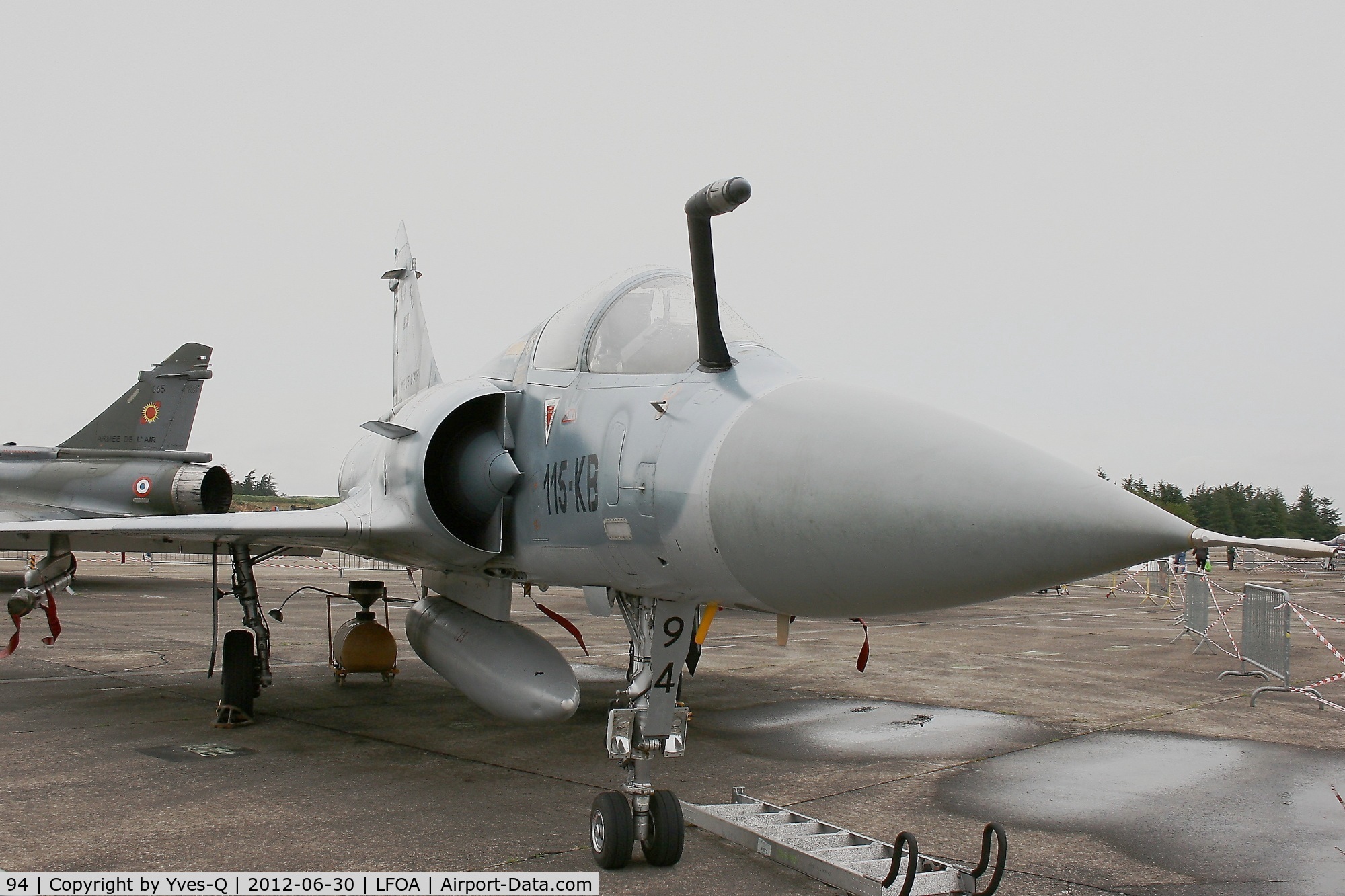 94, Dassault Mirage 2000C C/N 352, Dassault Mirage 2000C (cn 352-115-KB), Static display, Avord Air Base 702 (LFOA) open day 2012