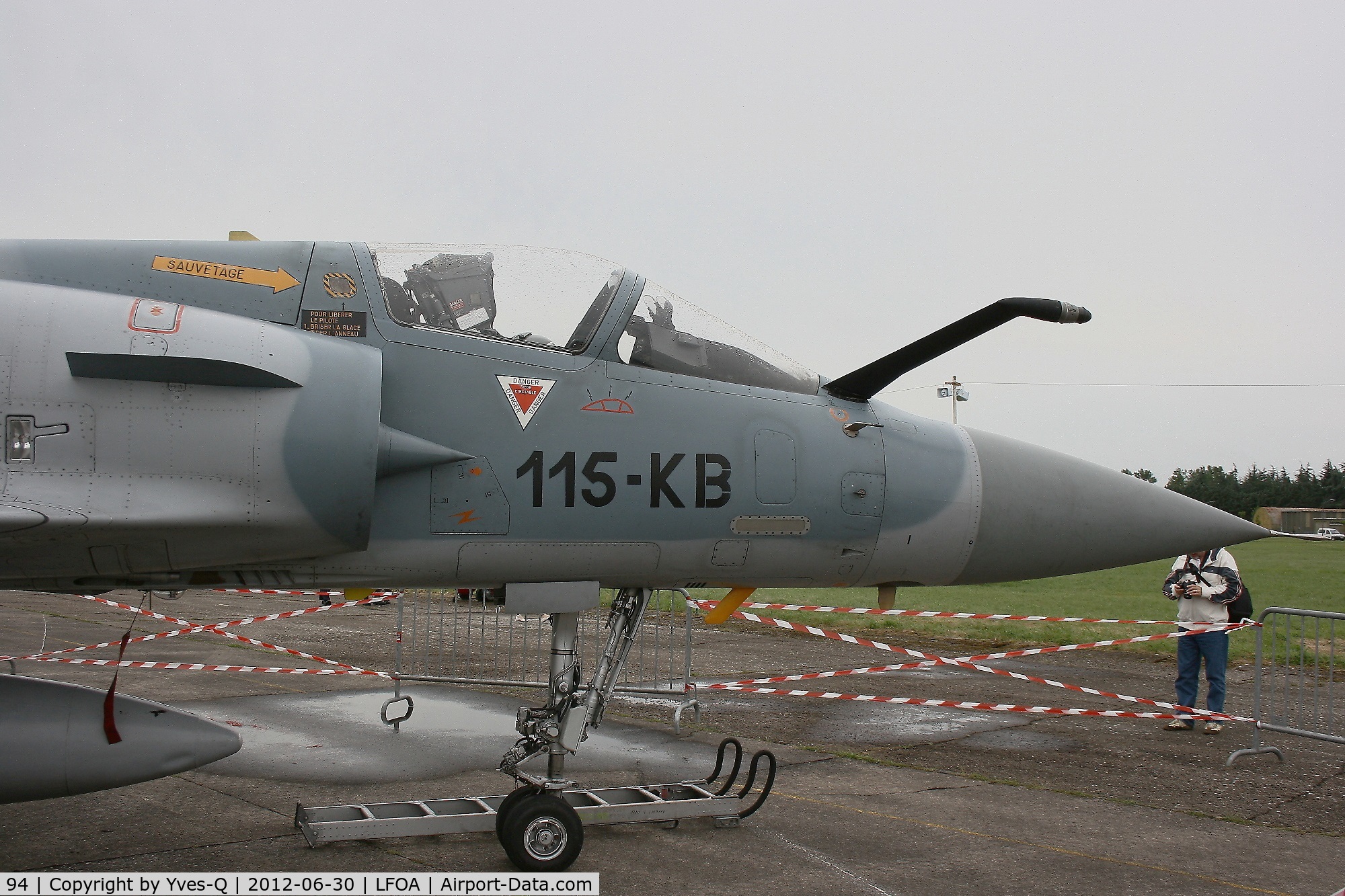 94, Dassault Mirage 2000C C/N 352, Dassault Mirage 2000C (cn 352-115-KB), Static display, Avord Air Base 702 (LFOA) open day 2012