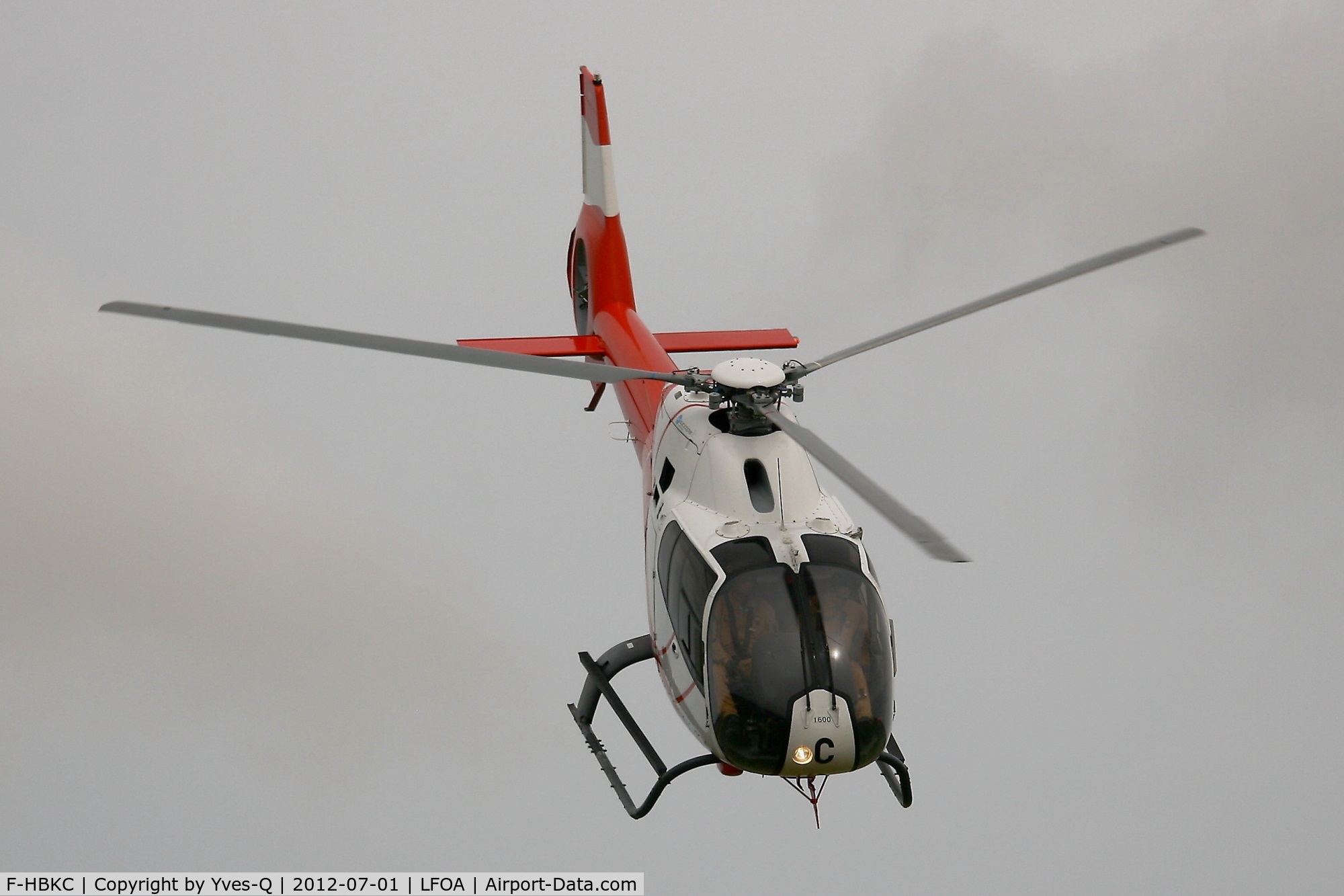 F-HBKC, 2009 Eurocopter EC-120B Colibri NHE C/N 1600, Eurocopter EC 120B Colibri NHE, Solo display, Avord Air Base 702 (LFOA) Open day in june 2012