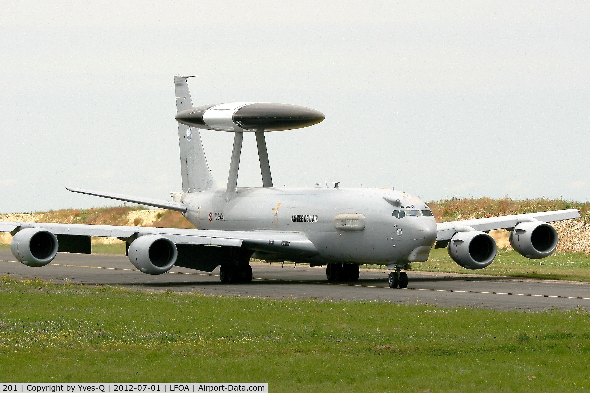 201, 1990 Boeing E-3F Sentry C/N 24115, French Air Force Boing E-3F SDCA, Avord Air Base 702 (LFOA)  Air Show in june 2012