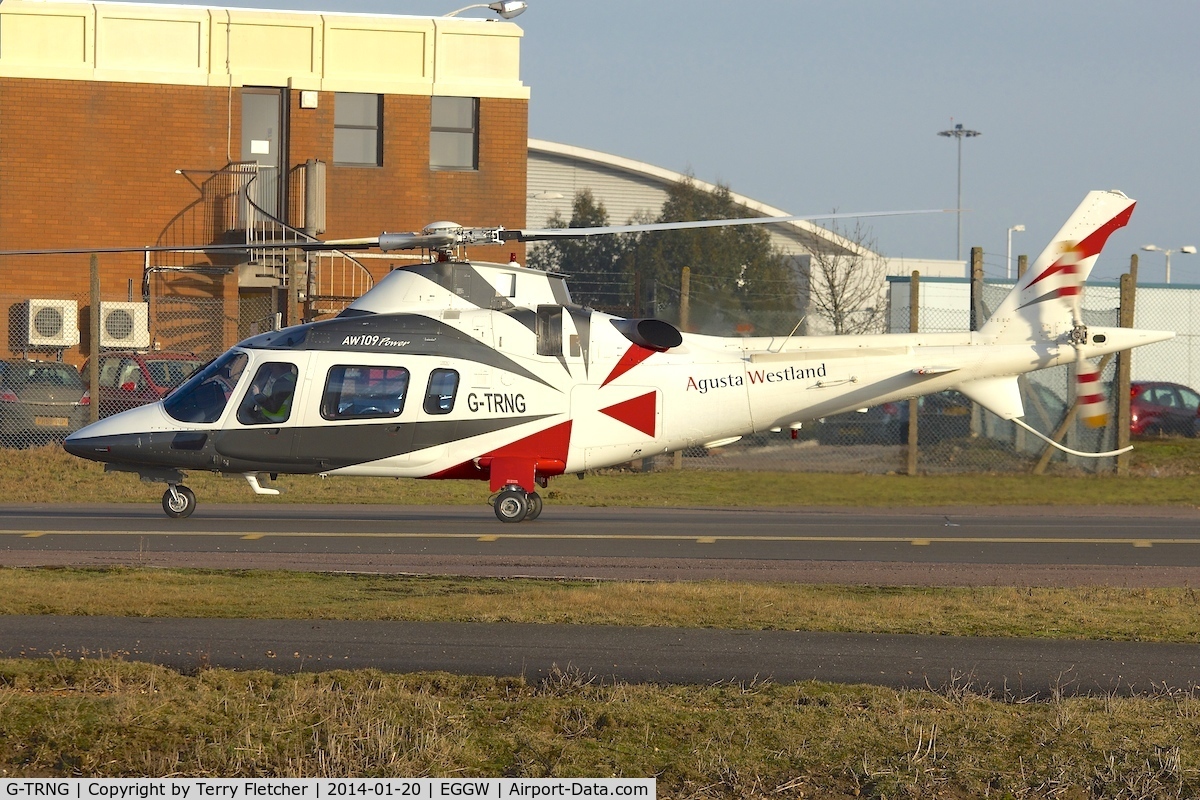 G-TRNG, 2002 Agusta A-109E Power C/N 11156, 2002 Agusta A-109E, c/n: 11156 at Luton