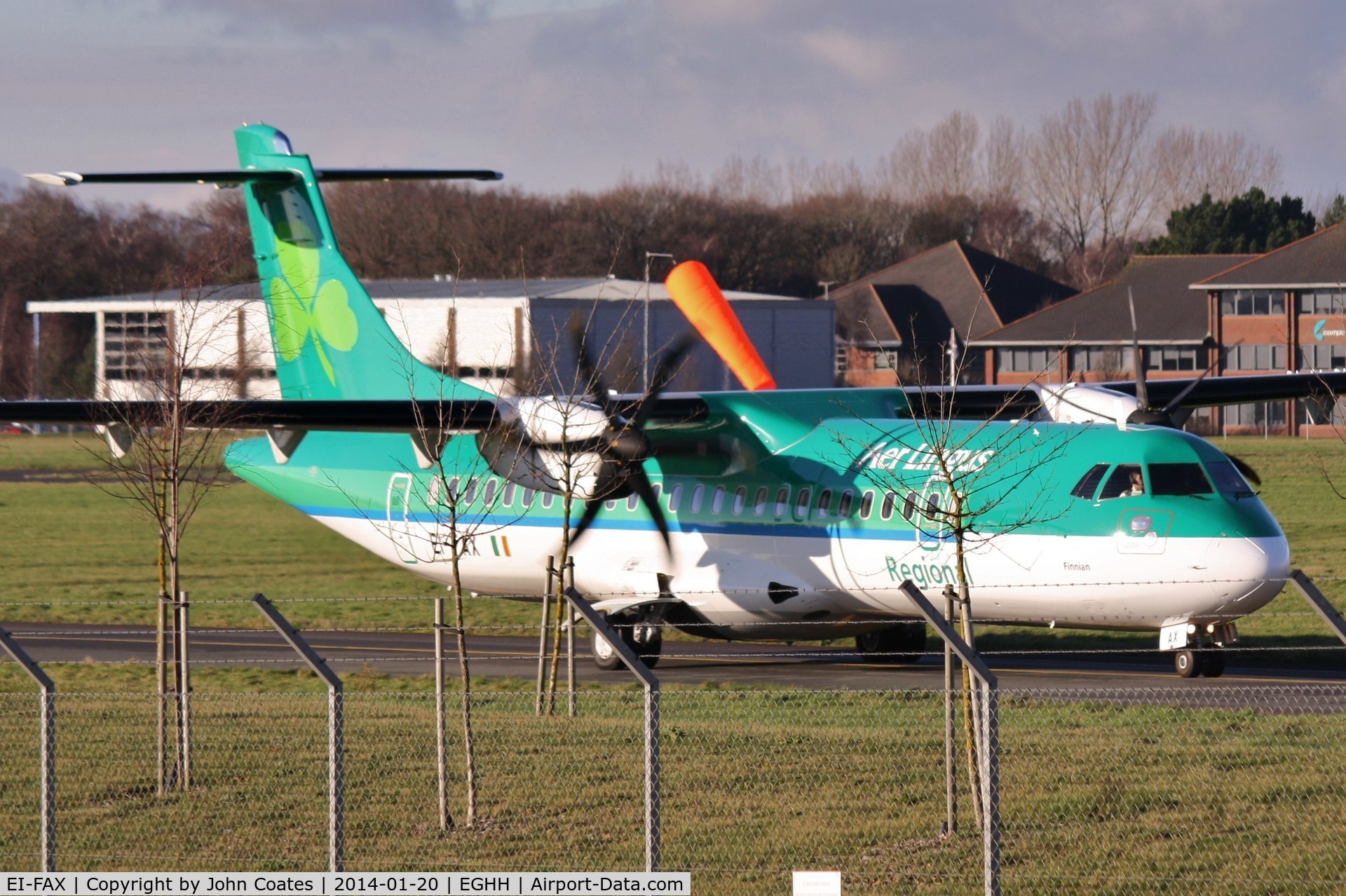 EI-FAX, 2013 ATR 72-600 (72-212A) C/N 1129, Taxies in through the wood...only named 