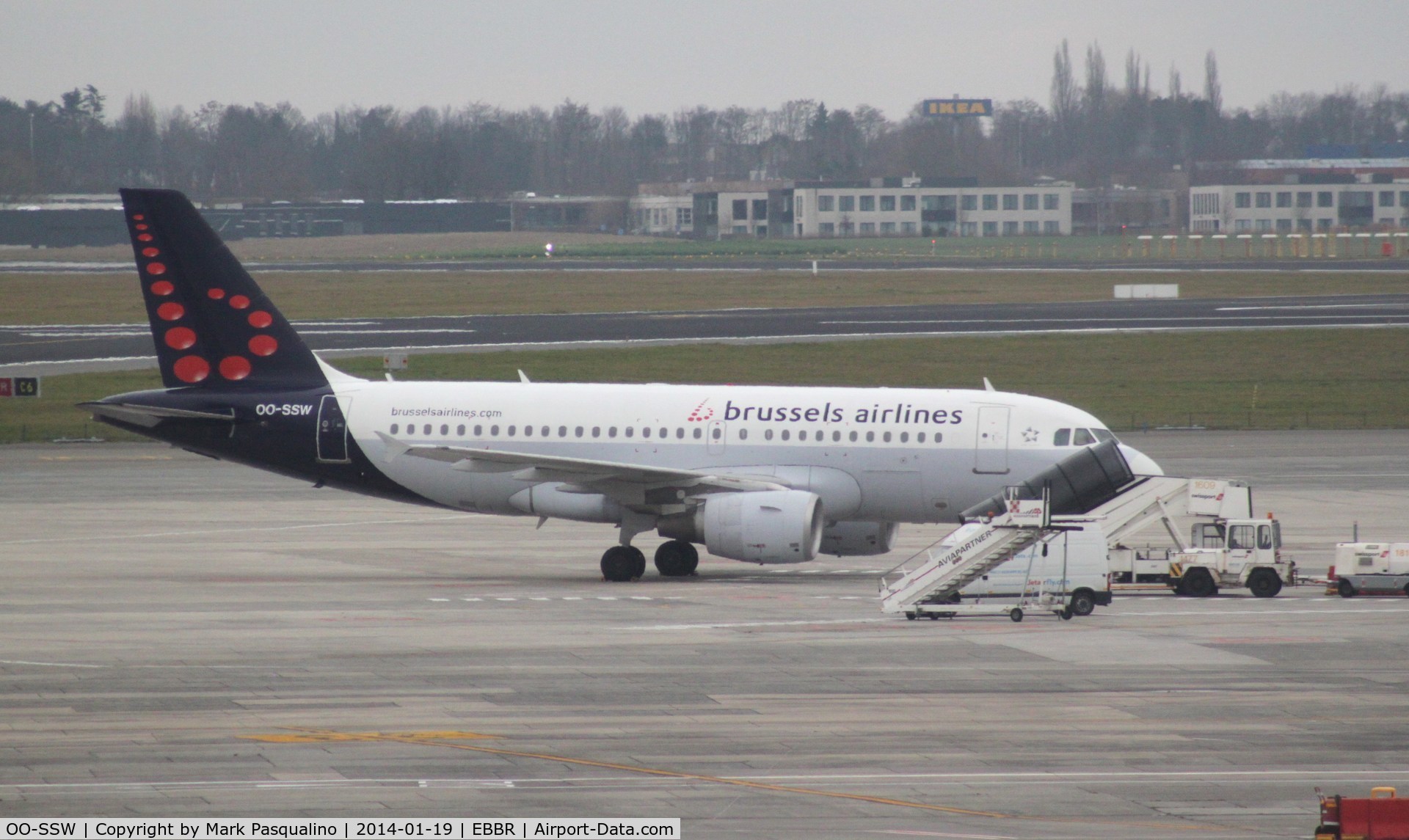 OO-SSW, 2007 Airbus A319-111 C/N 3255, Airbus A319