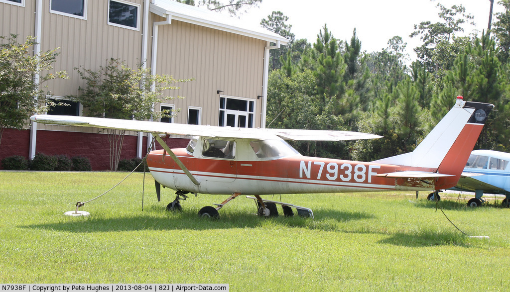 N7938F, 1966 Cessna 150F C/N 15064038, N7938F Cessna 150 at Ferguson, Pensacola, FL