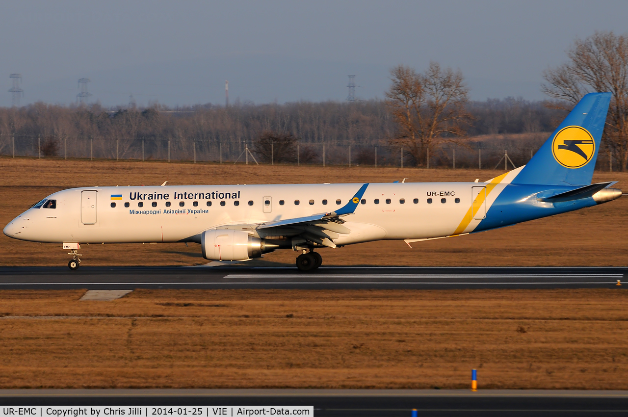 UR-EMC, 2013 Embraer 190STD (ERJ-190-100) C/N 19000589, Ukraine International