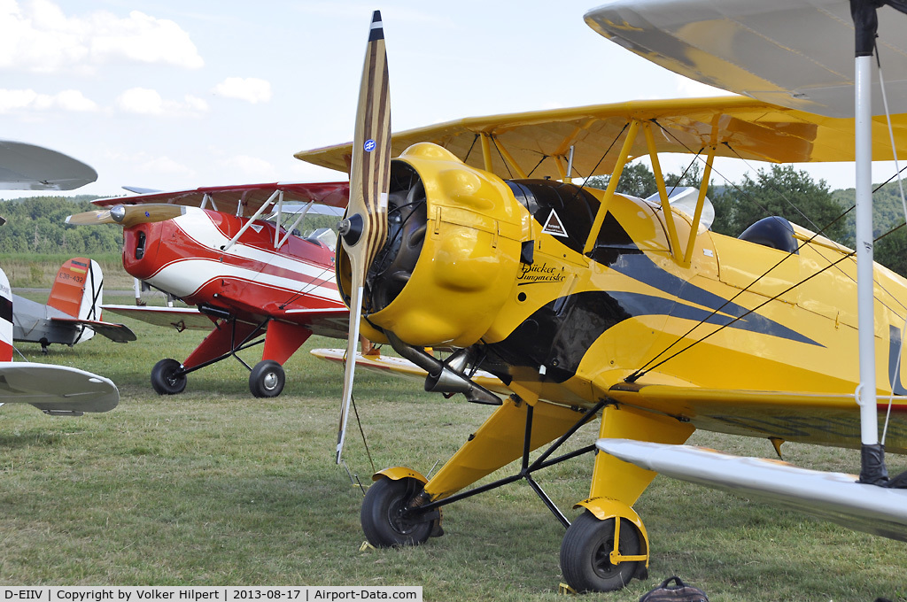 D-EIIV, 1936 Bucker Bu-133C Jungmeister C/N 35, biplane fly-in