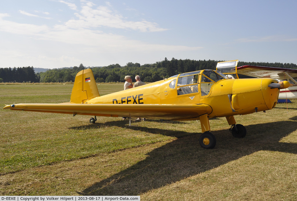 D-EEXE, Heliopolis Gomhouria Mk.6 (Bu-181) C/N 148, biplane-fly-in