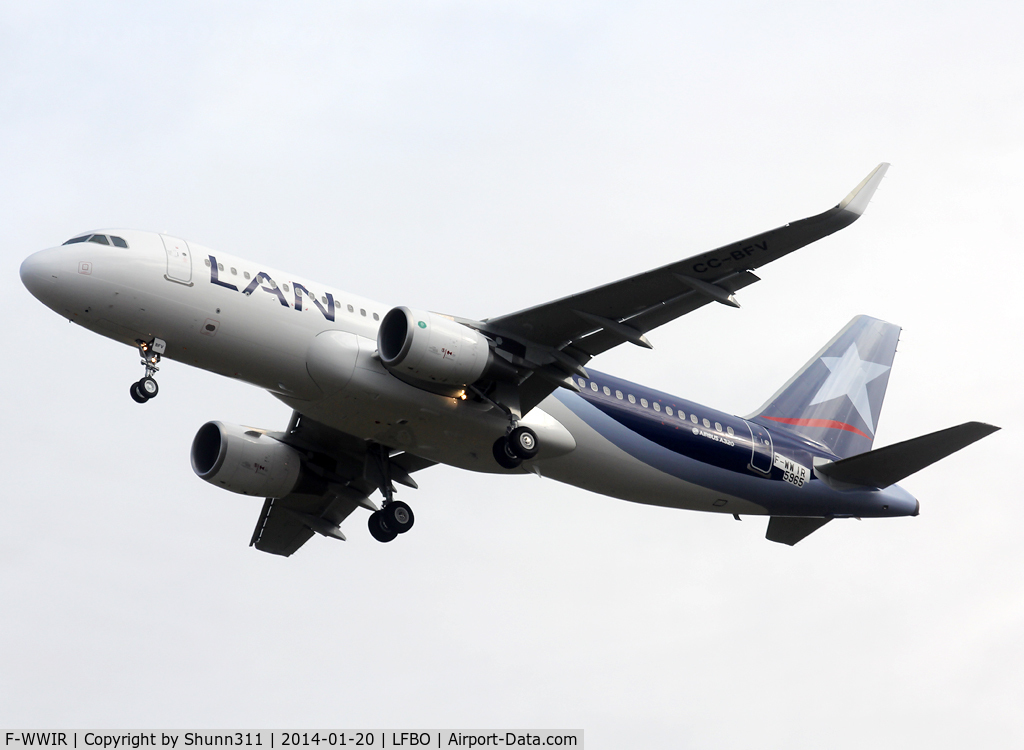 F-WWIR, 2014 Airbus A320-214 C/N 5965, C/n 5965 - To be CC-BFV