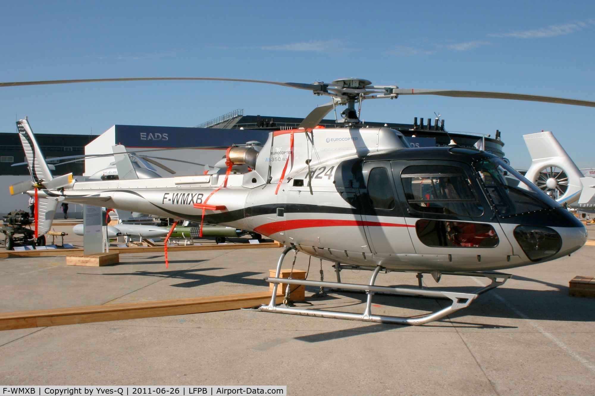 F-WMXB, Airbus Helicopter H175M C/N 5001, Eurocopter AS-350B-3E Ecureuil, Static Display, Paris Le Bourget (LFPB-LBG) Air Show 2011