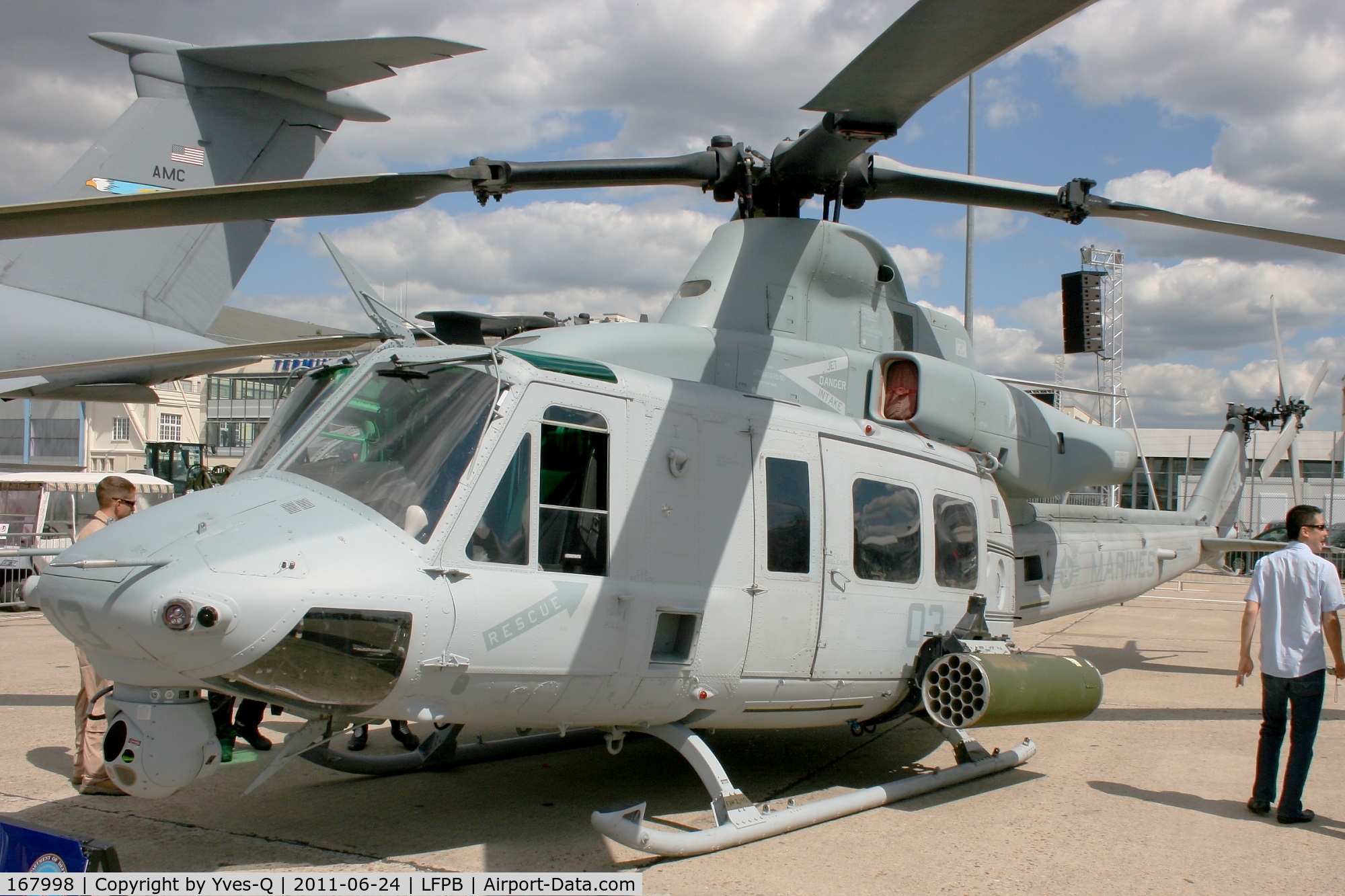 167998, Bell UH-1Y Venom C/N 55126, Bell Textron UH-1Y Yankee, Static Display, Paris Le Bourget (LFPB-LBG) Air Show 2011