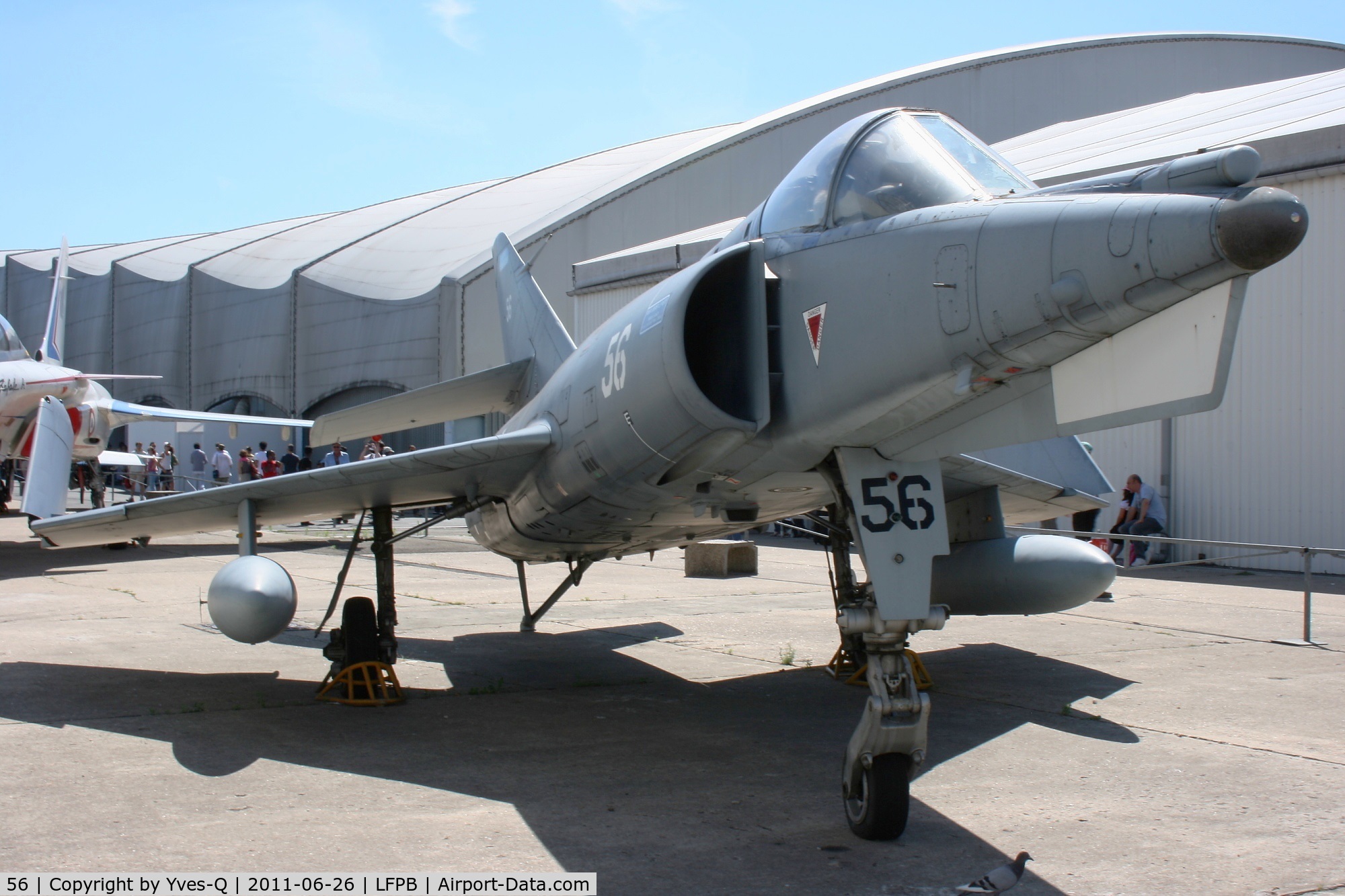 56, Dassault Etendard IV.M C/N 56, Dassault Etendard IV M, Air & Space Museum Paris-Le Bourget Airport (LFPB-LBG)