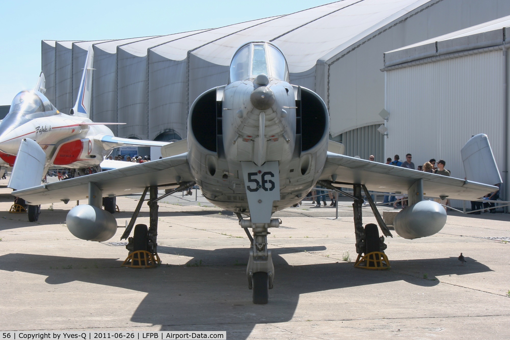 56, Dassault Etendard IV.M C/N 56, Dassault Etendard IV M, Air & Space Museum Paris-Le Bourget Airport (LFPB-LBG)