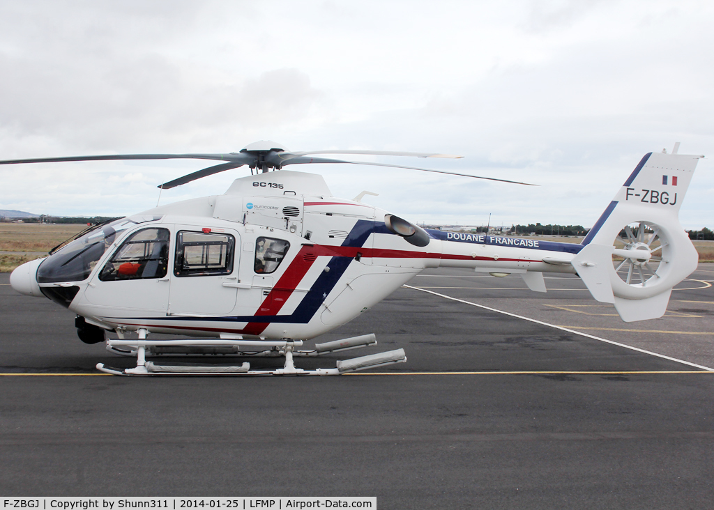 F-ZBGJ, 2007 Eurocopter EC-135P-1 C/N 0551, Parked at the Heliport...