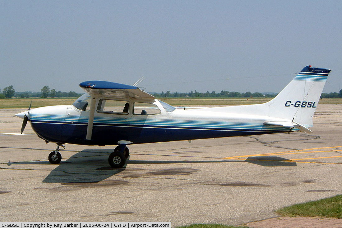 C-GBSL, 1980 Cessna 172N C/N 17273929, Cessna 172N Skyhawk [172-73929] Brantford~C 24/06/2005