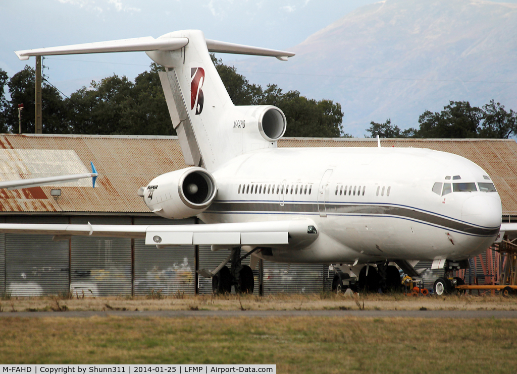M-FAHD, 1966 Boeing 727-76 C/N 19254, Parked for maintenance... A good surprise to see this old beauty :)