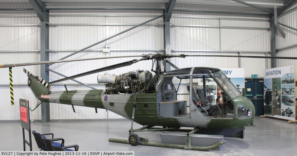 XV127, Westland Scout AH.1 C/N F9702, XV127 Scout at the Army Flying Museum at Middle Wallop