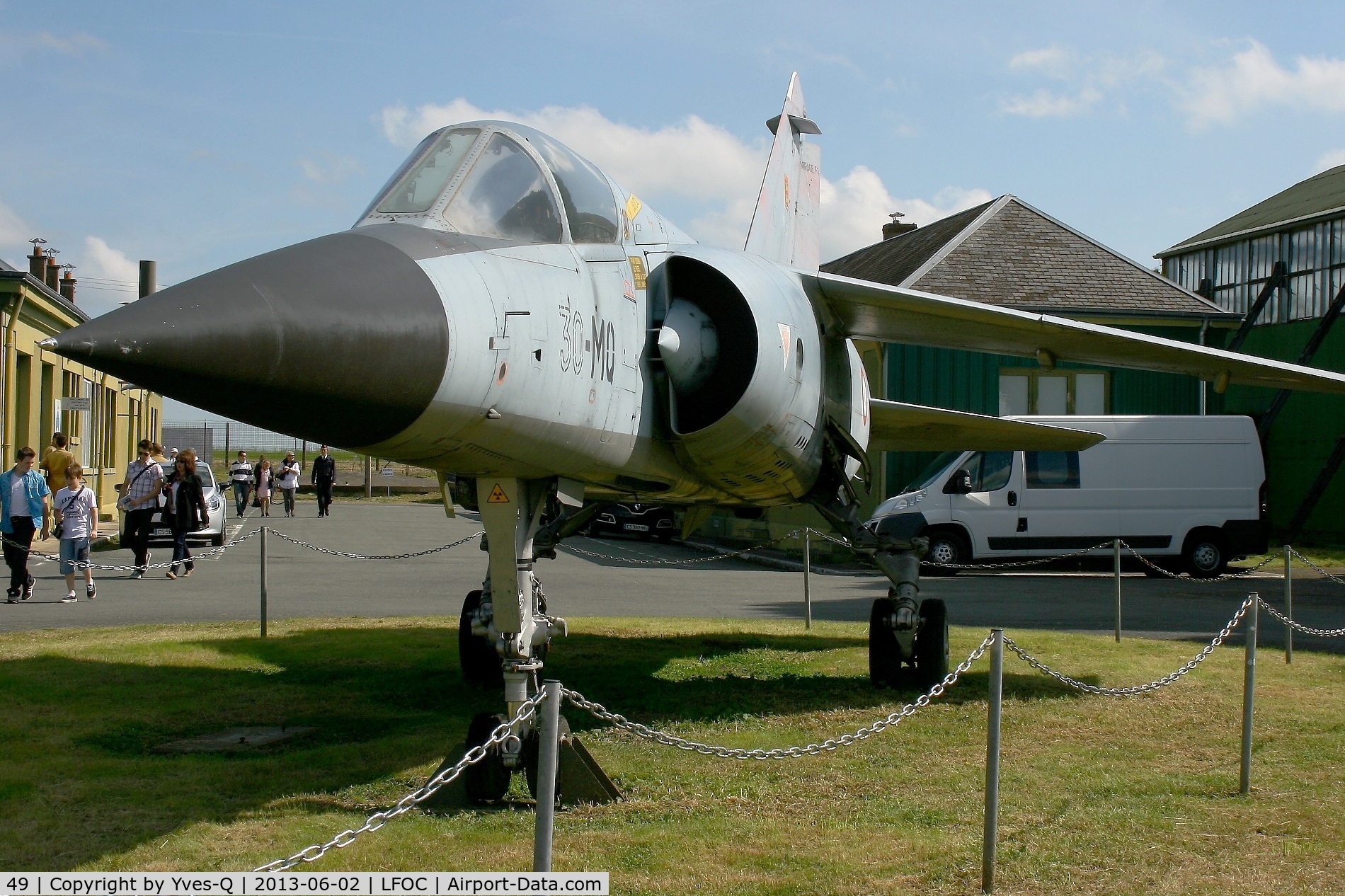 49, Dassault Mirage F.1C C/N 49, Dassault Mirage F1C, Canopée Museum Châteaudun Air Base 279 (LFOC) open day 2013