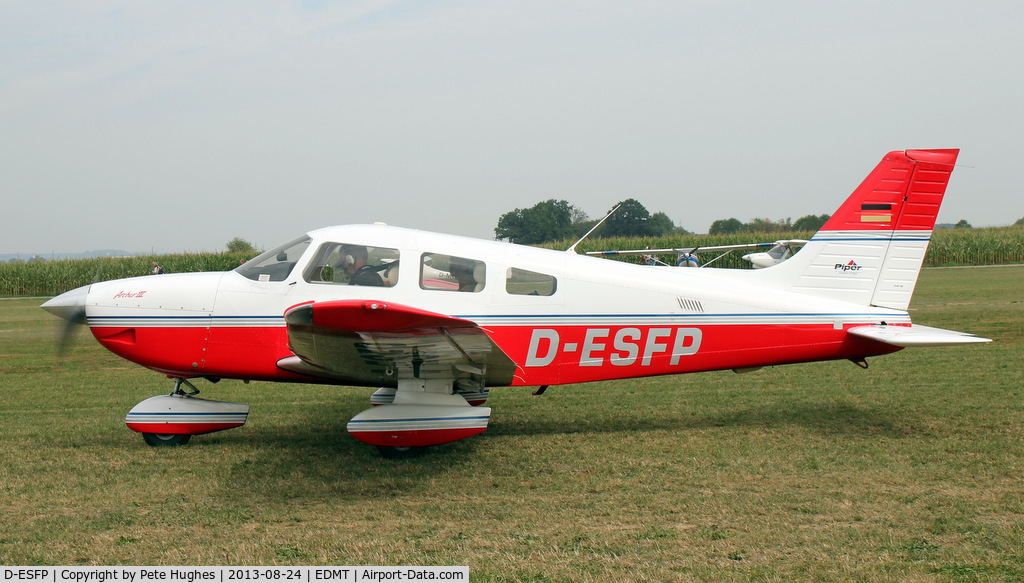 D-ESFP, Piper PA-28-181 Archer III C/N 2843455, D-ESFP Pa28 at Tankosh 2013
