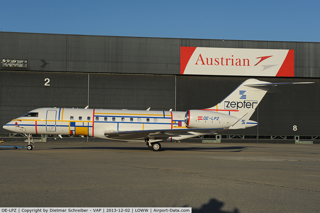 OE-LPZ, 2013 Bombardier BD-700-1A11 Global 5000 C/N 9495, Globalexpress 5000