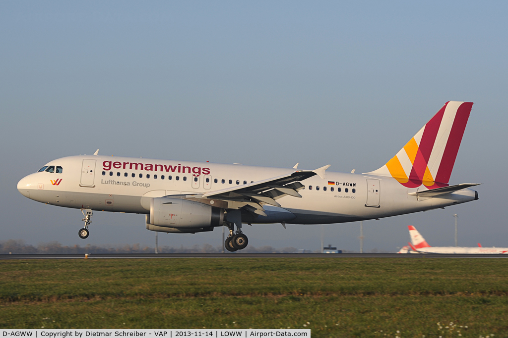 D-AGWW, 2013 Airbus A319-132 C/N 5535, Germanwings Airbus 319